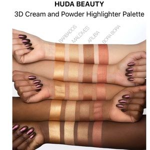 🆕Huda Beauty | 3D Highlighter Palette 💯